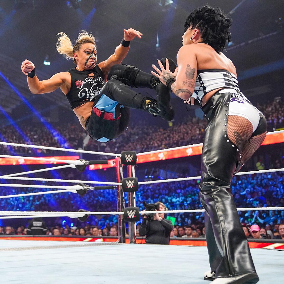 Rhea Ripley vs. Zoey Stark -- Women's World Title Match: photosWWE