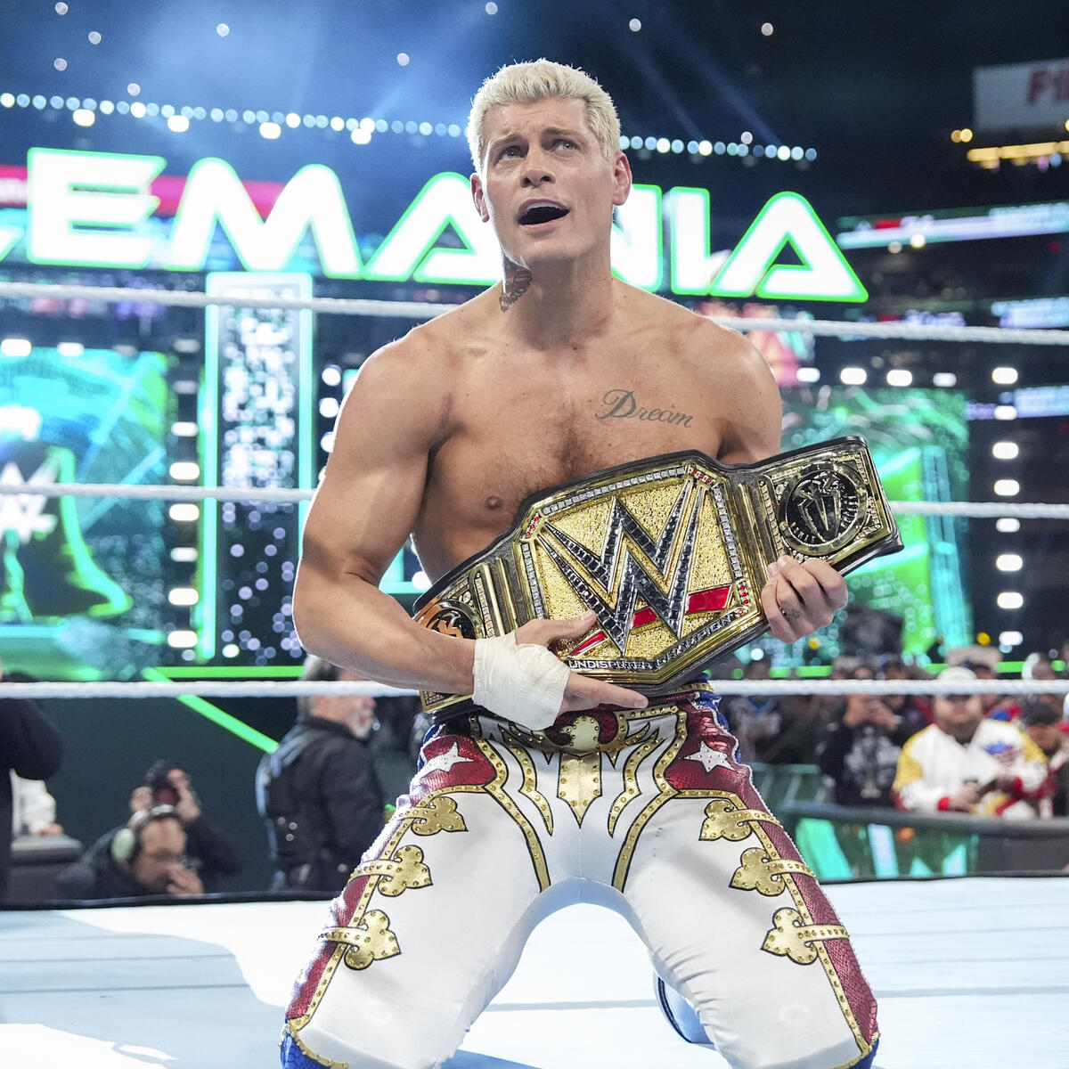 Cody Rhodes batte Roman Reigns a WrestleMania XL (Foto: WWE)