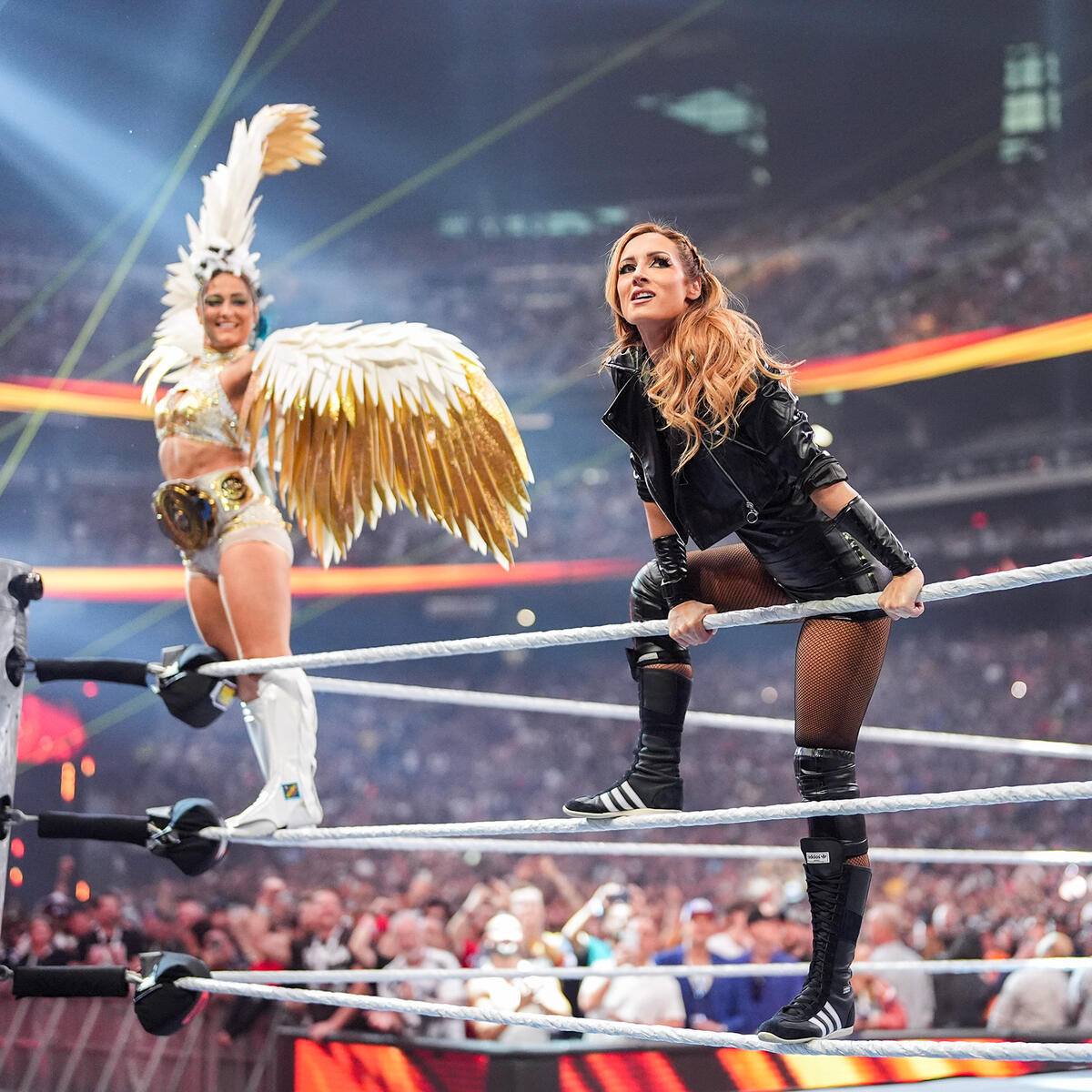 Liv & Raquel vs. Becky & Lyra