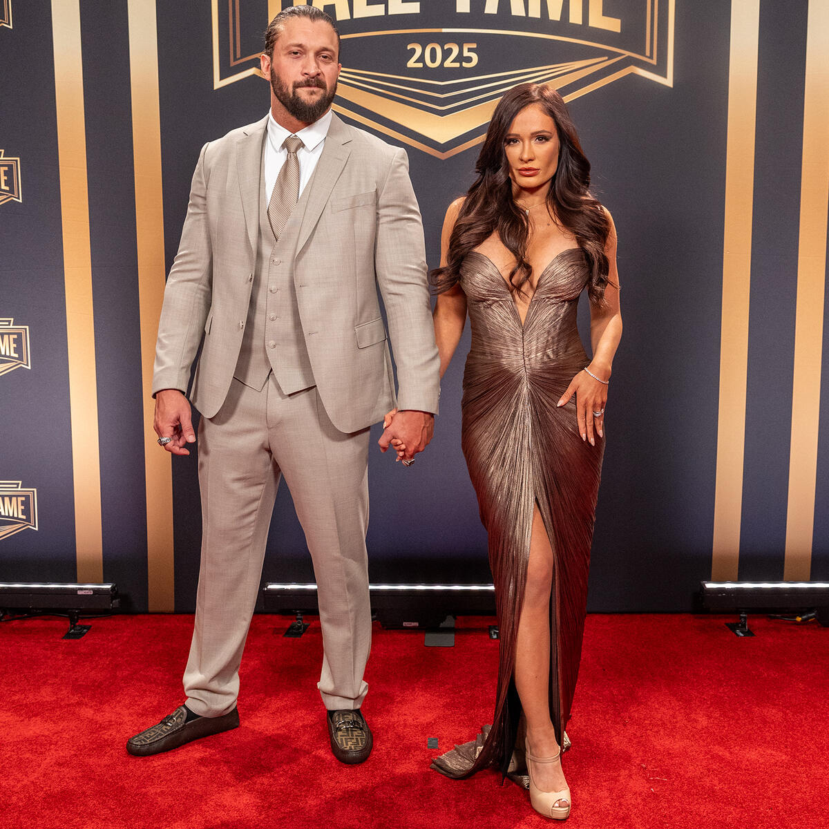 Photos Superstars Walk The Hall Of Fame Red Carpet Wwe Divas Paige
