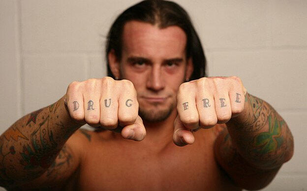 CM Punk  Cm punk tattoos Cm punk Finger tattoos