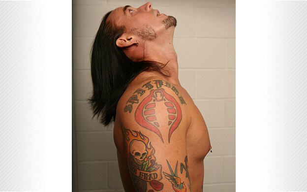 WATCH CM Punks 3Hour tattoo coverup transition for Heels show
