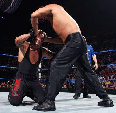 Undertaker Vs The Great Khali Wwe