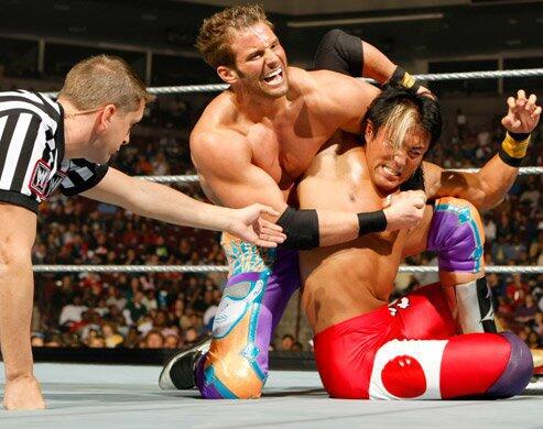 Yoshi Tatsu vs. Zack Ryder WWE