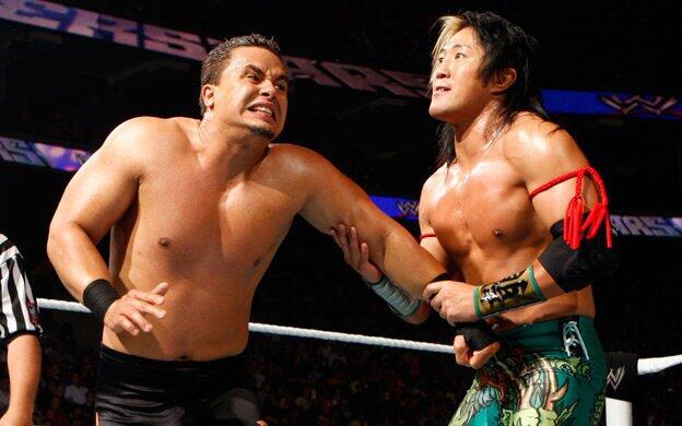 Goldust & Yoshi Tatsu vs. Primo & Zack RyderWWE