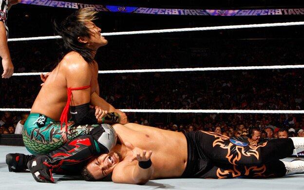 Goldust & Yoshi Tatsu vs. Primo & Zack RyderWWE