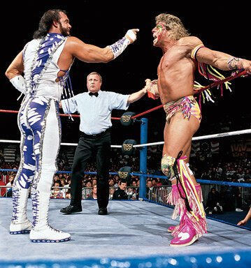 Almost) 5-Star Match Reviews: Ultimate Warrior vs. Randy Savage - WWE  WrestleMania VII – TJR Wrestling