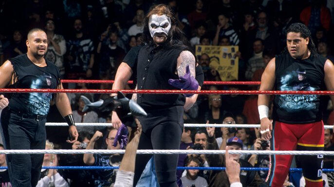 Undertaker With Kane Mask