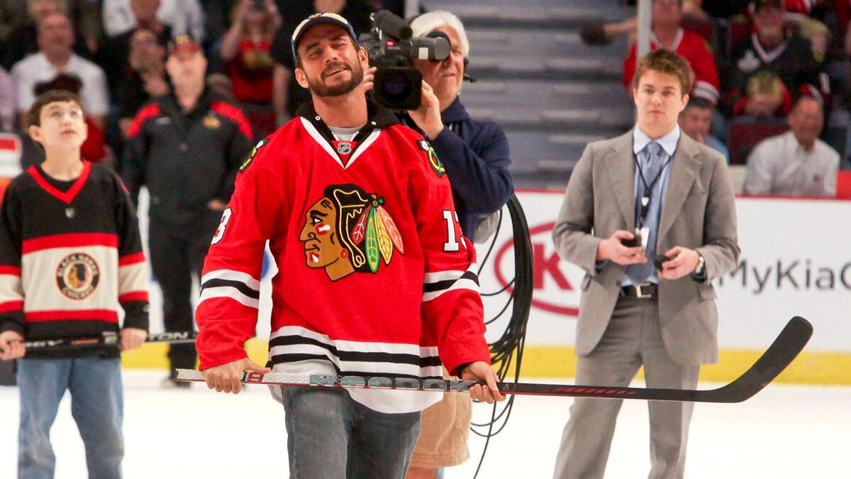 CM Punk at Chicago Blackhawks Game 7 could actually provide assist