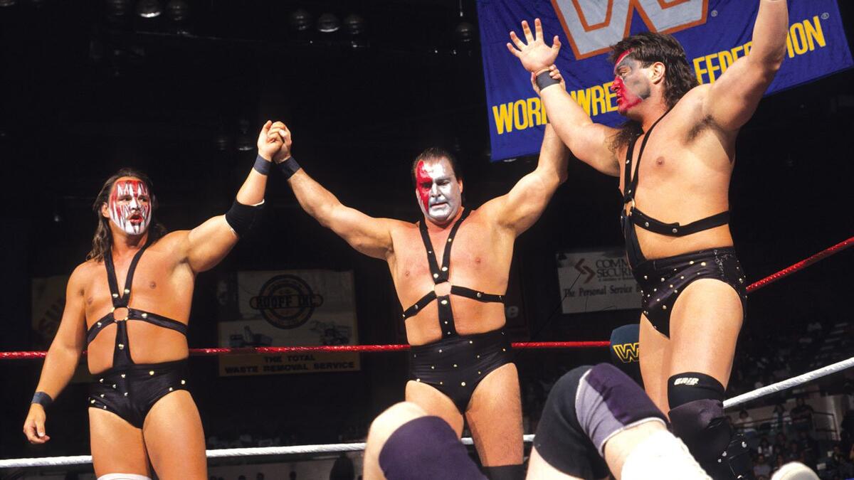 When Crush joined Ax and Smash in Demolition, the trio defended the World Tag Team Titles using "Freebird Rule."