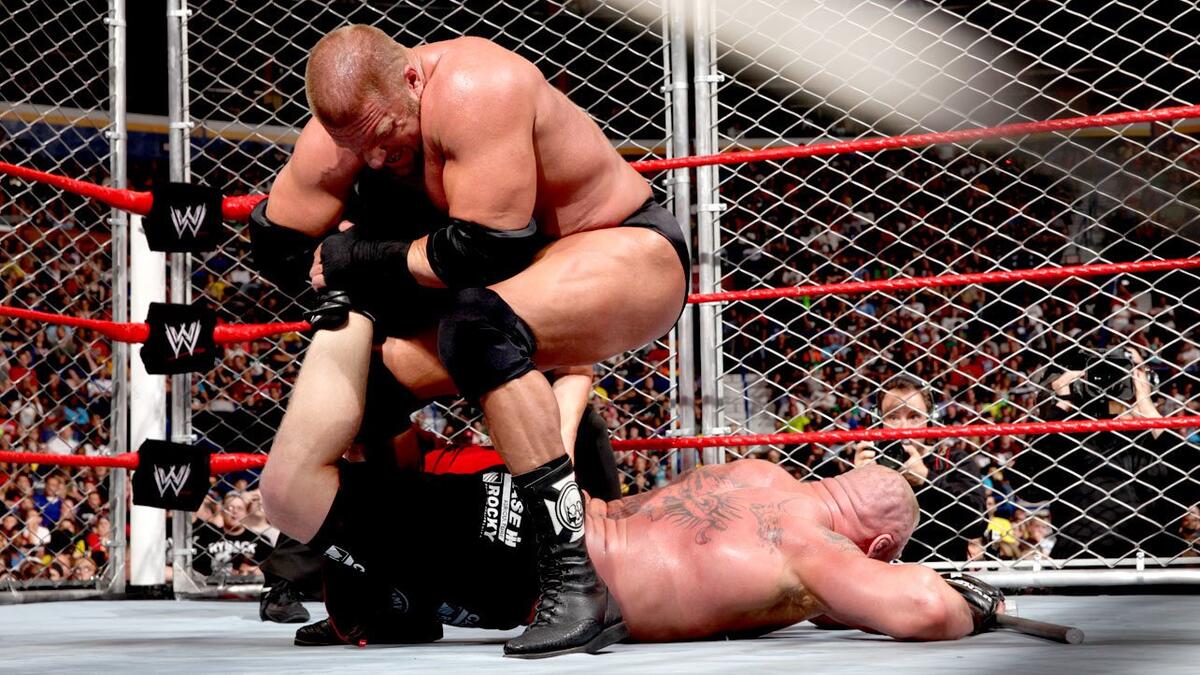 Rialacha Foircneacha H Triple Vs Brock Lesnar 2024 Brock Lesnar