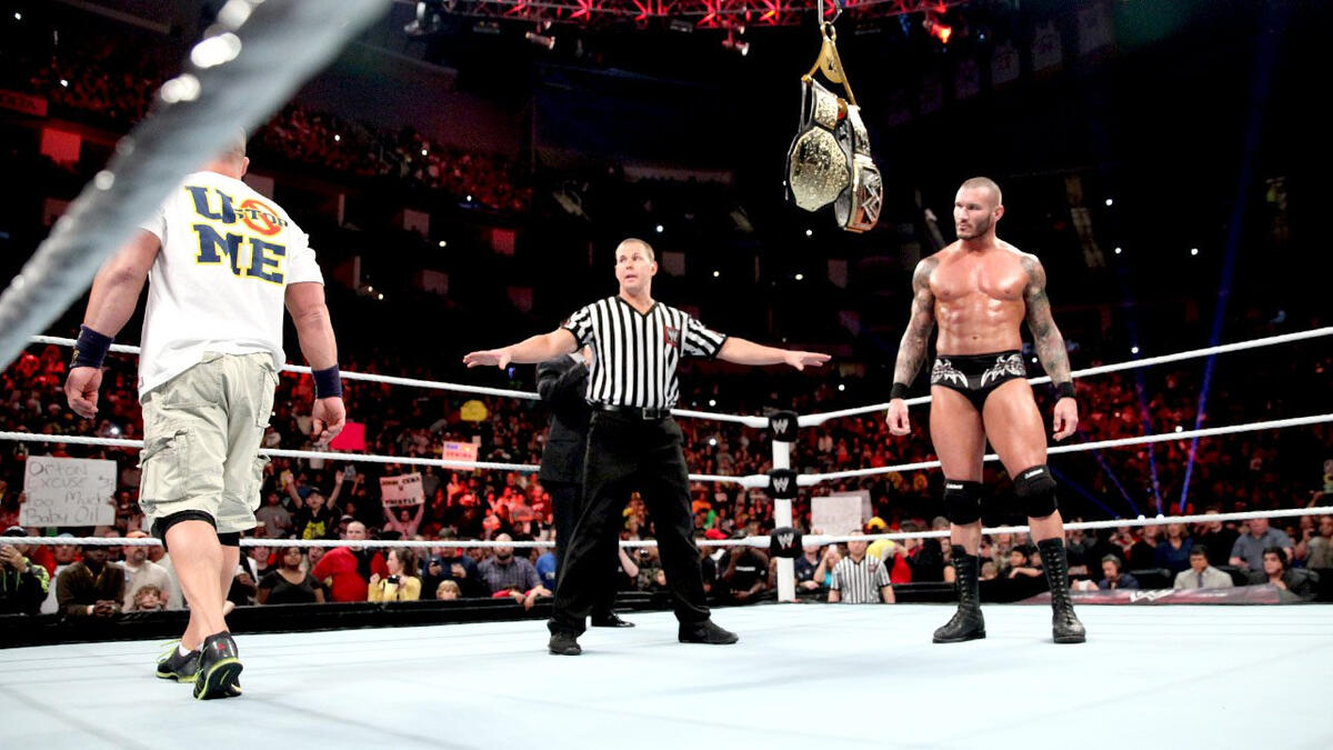 John Cena vs. Randy Orton – Tables, Ladders &amp; Chairs Match: photos | WWE