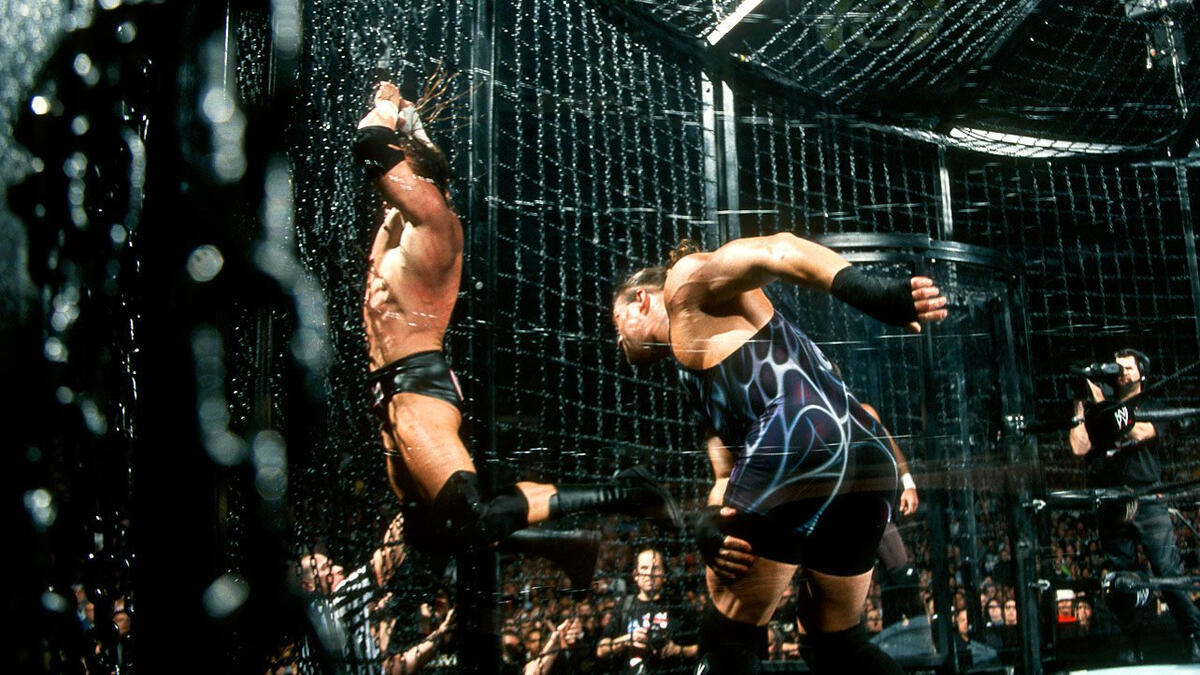 The brutal history of the Elimination Chamber Match: photos | WWE