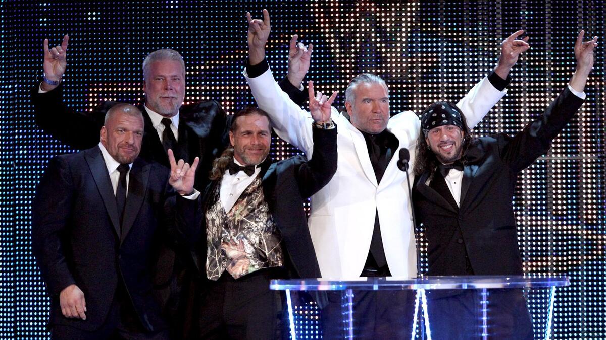 Backstage photos of The KliqWWE