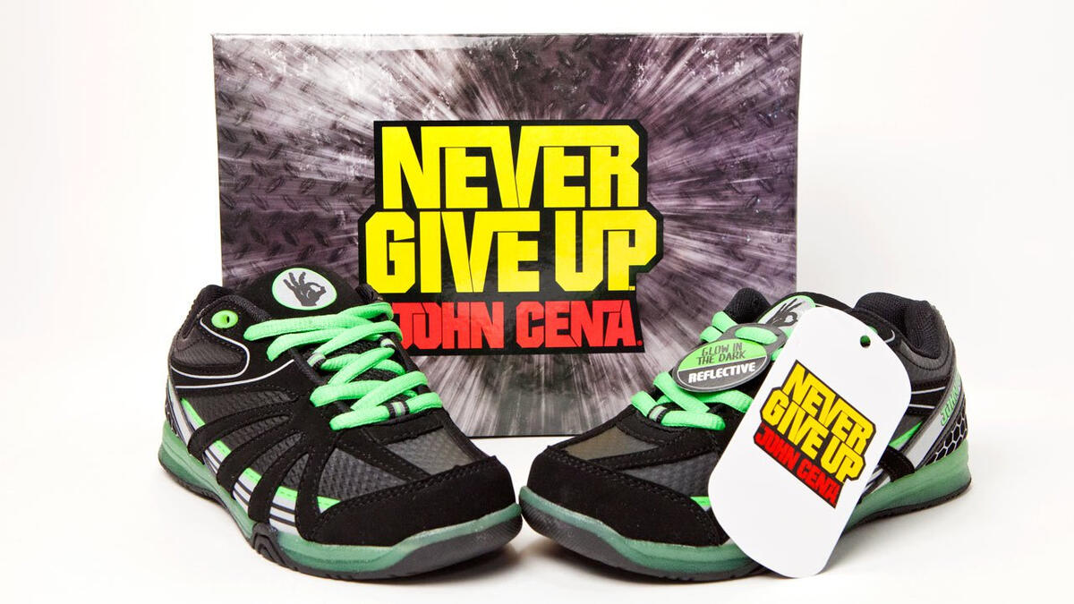 John Cena 'Never Give Up' sneakers: photos | WWE