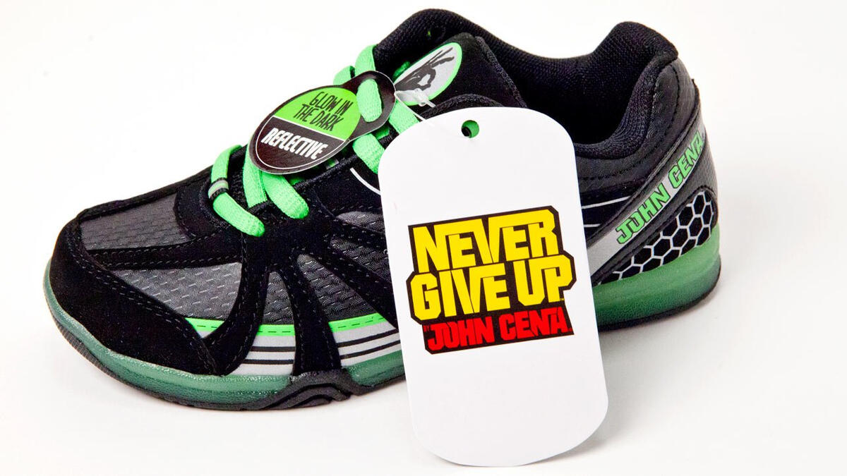 John Cena 'Never Give Up' sneakers: photos | WWE