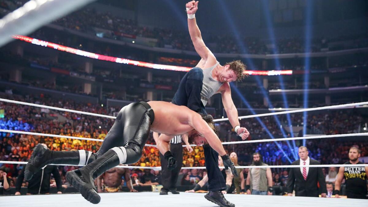 Dean Ambrose Vs Seth Rollins Summerslam