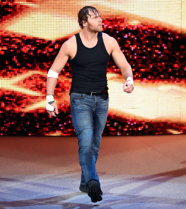 Bad News Barrett vs. Dean Ambrose - Intercontinental Title Match ...