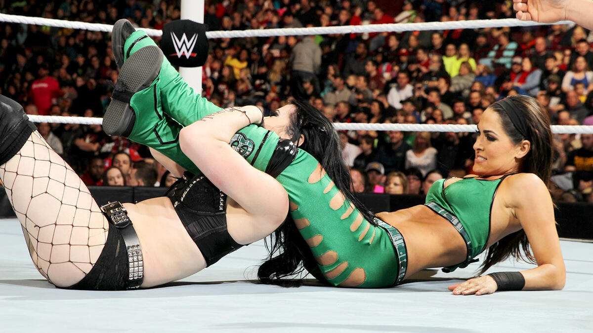 Paige vs brie bella