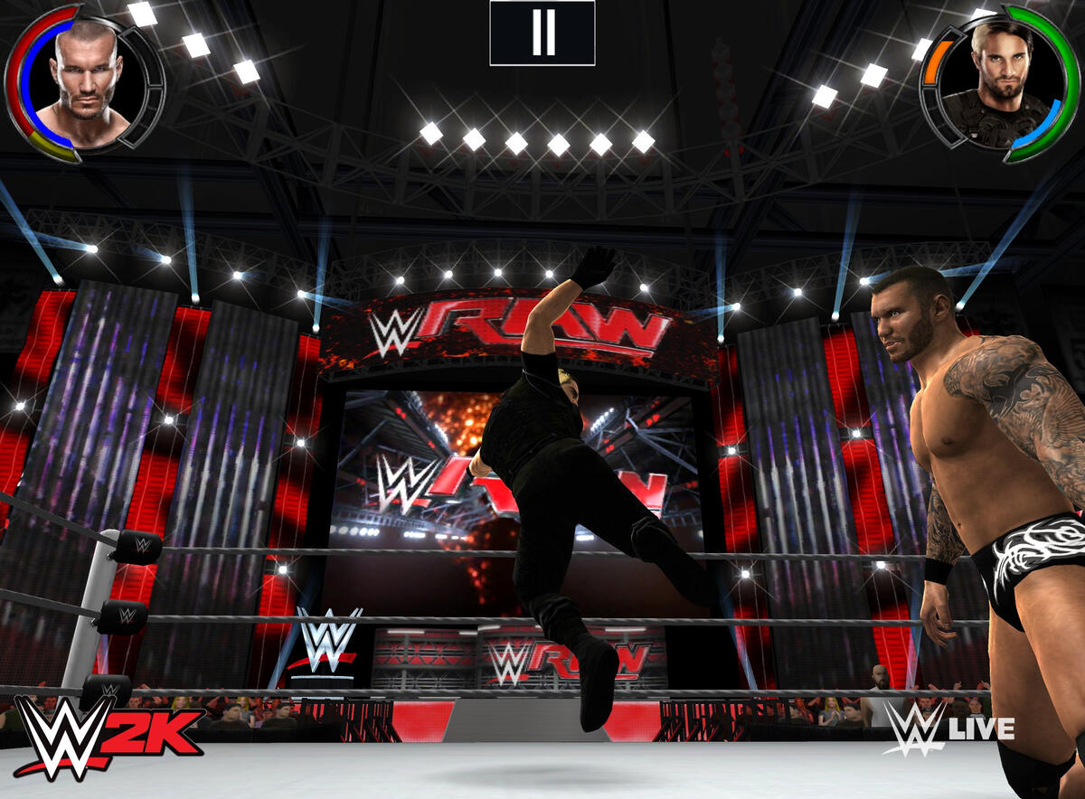 WWE 2K mobile game now available