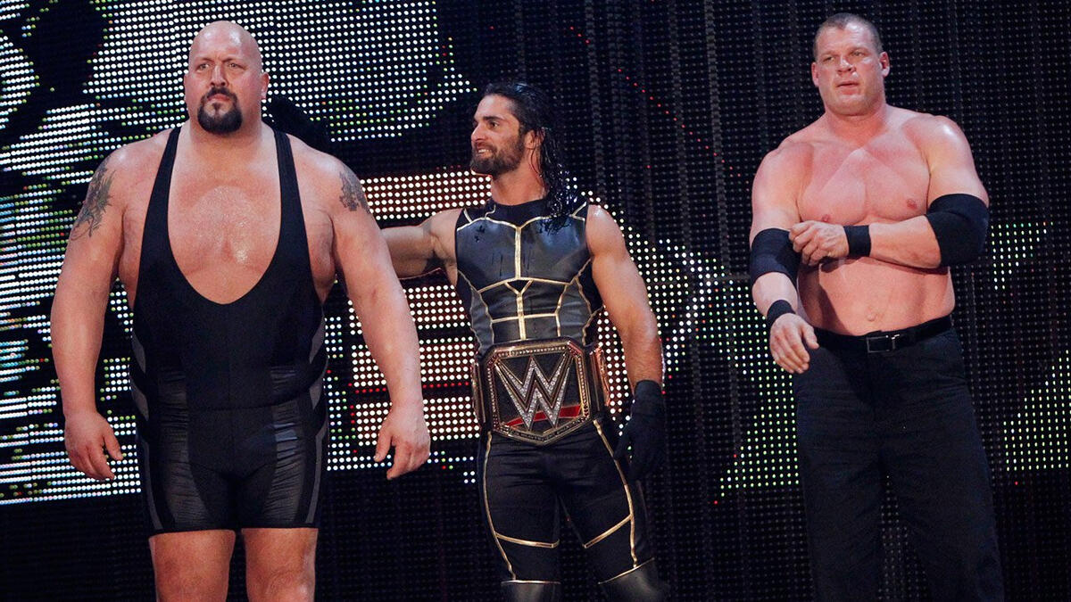 Randy Orton Roman Reigns Ryback Vs Seth Rollins Kane Big
