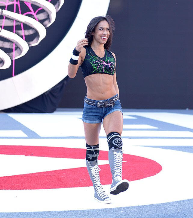 AJ Lee and Paige vs. The Bella Twins: photos | WWE