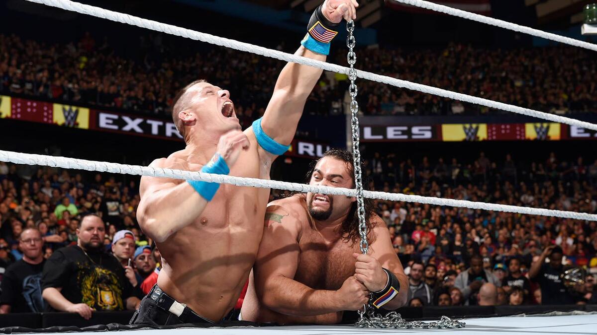 John Cena vs. Rusev – Russian Chain Match for the United States ...