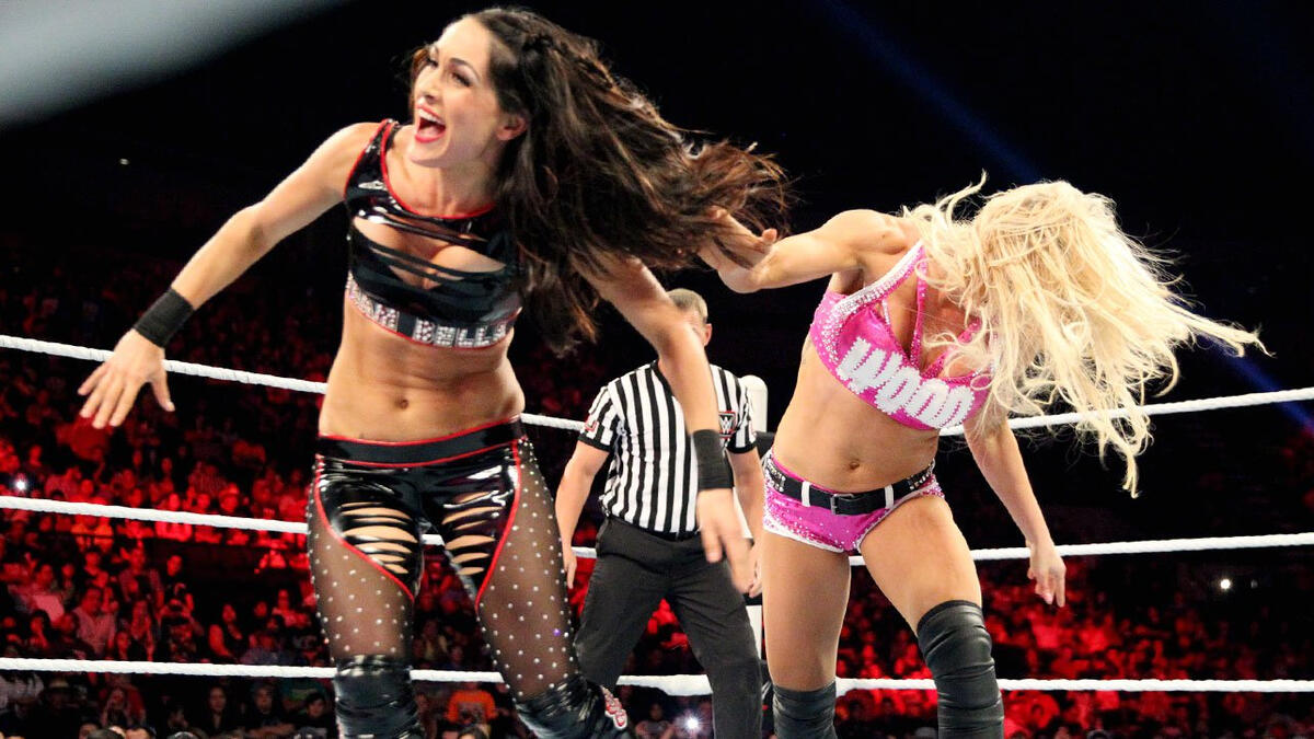 Charlotte brie bella vs WWE Raw