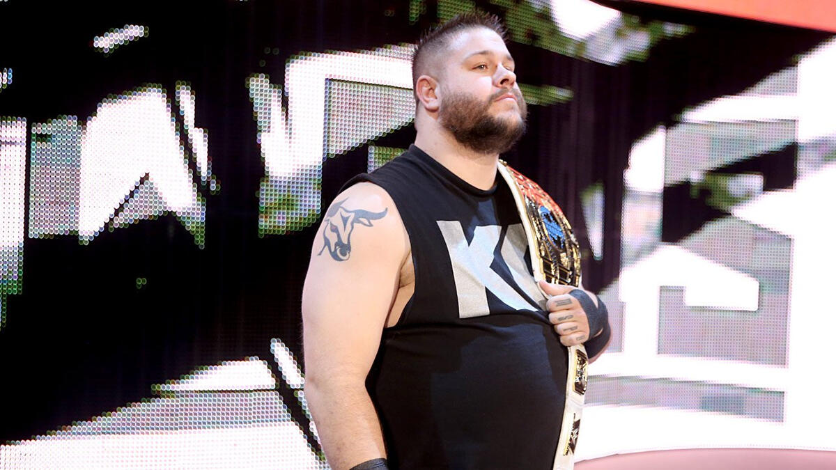 Kevin Owens is a two-time WWE Intercontinental champion.