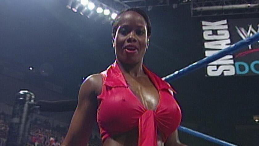 "Jacqueline vs. Harvey Wippleman - WWE Women's Championship Match: SmackDown, Feb. 3, 2000"