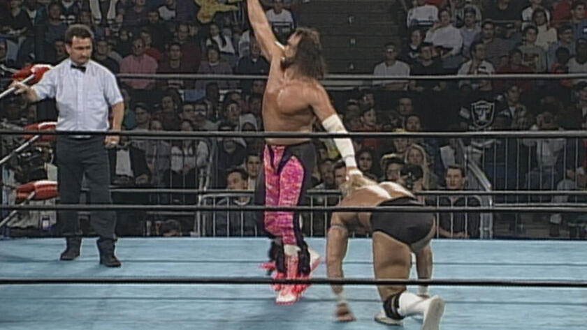 Lex Luger vs. Randy Savage: WCW World War 3 (WWE Network Exclusive) | WWE