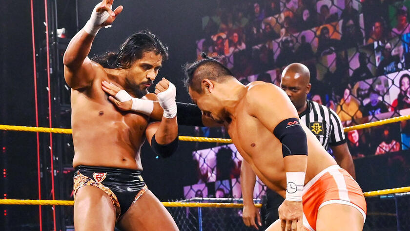 Santos Escobar vs. Kushida – NXT Cruiserweight Champion Match: WWE NXT, April 13, 2021 | WWE