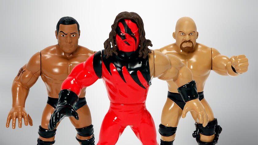 Mattel WWE Retrò Collezione The Rock Action Figure 