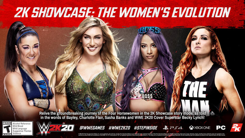 WWE 2K20 - Women's Evolution! - Bulletin Board - Developer Forum