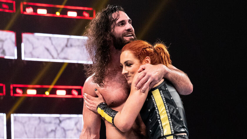 Seth Rollins announced he and Becky Lynch got married Tuesday