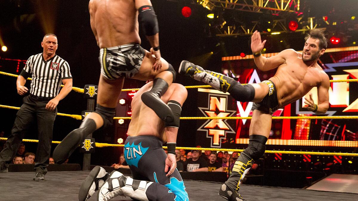 Rob Ryzin Johnny Gargano & Tommaso Ciampa def. Danny Burch & Rob Ryzin | WWE