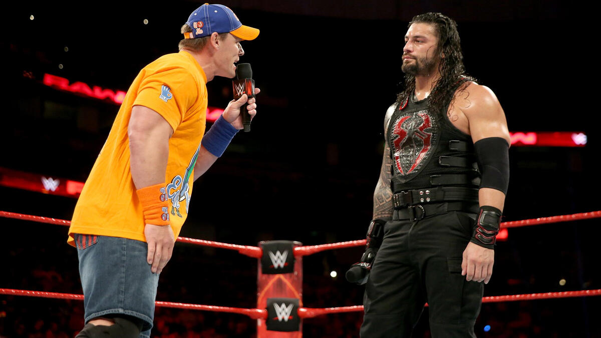 Road To Wwe No Mercy John Cena Vs Roman Reigns Wwe