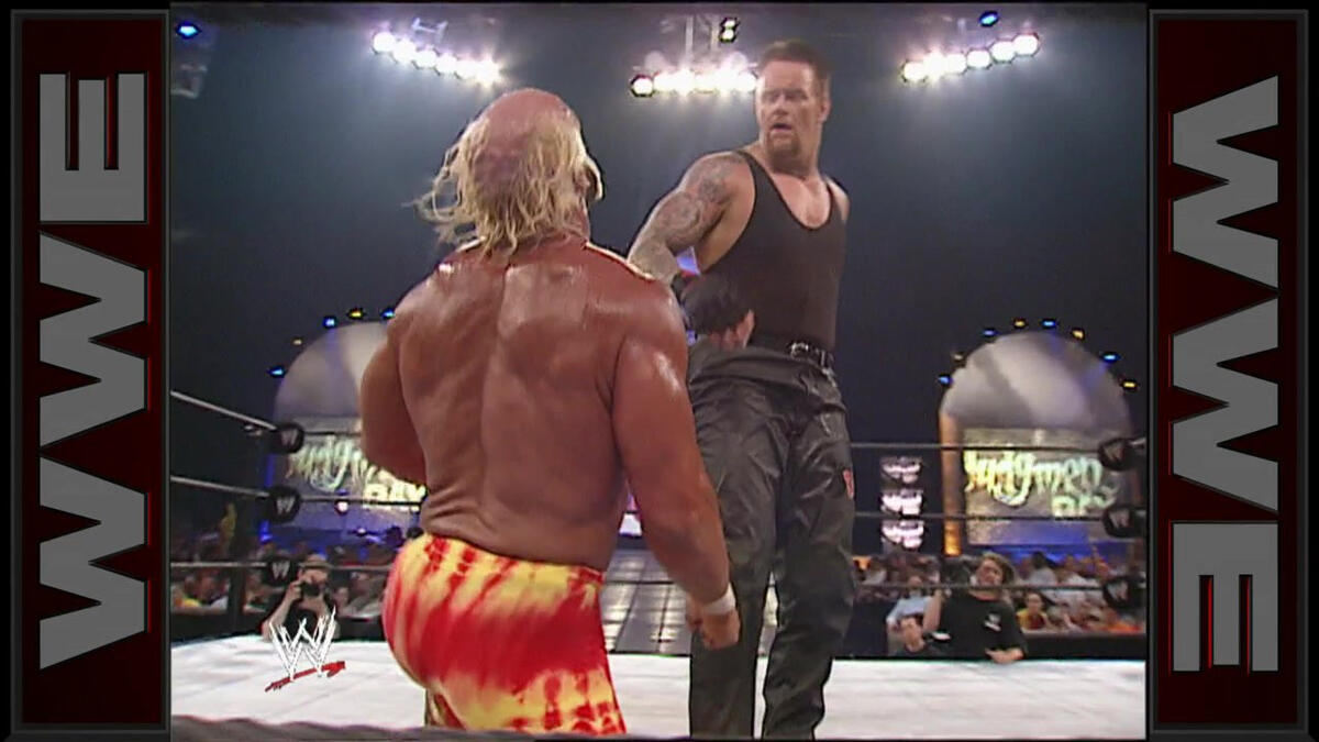 bogstaveligt talt matchmaker kaskade Hulk Hogan vs. The Undertaker - Undisputed WWE Championship Match: Judgment  Day 2002 | WWE