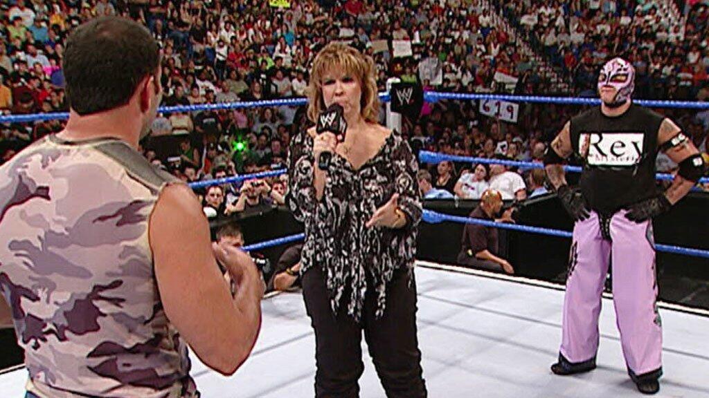 "Vickie Guerrero puts family first over Rey Mysterio: SmackDown, August 25, 2006"