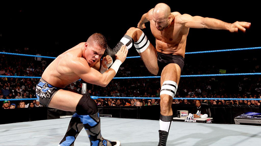Tyson Kidd vs. Antonio Cesaro: SmackDown, April 27, 2012 | WWE
 Tyson Kidd Logo