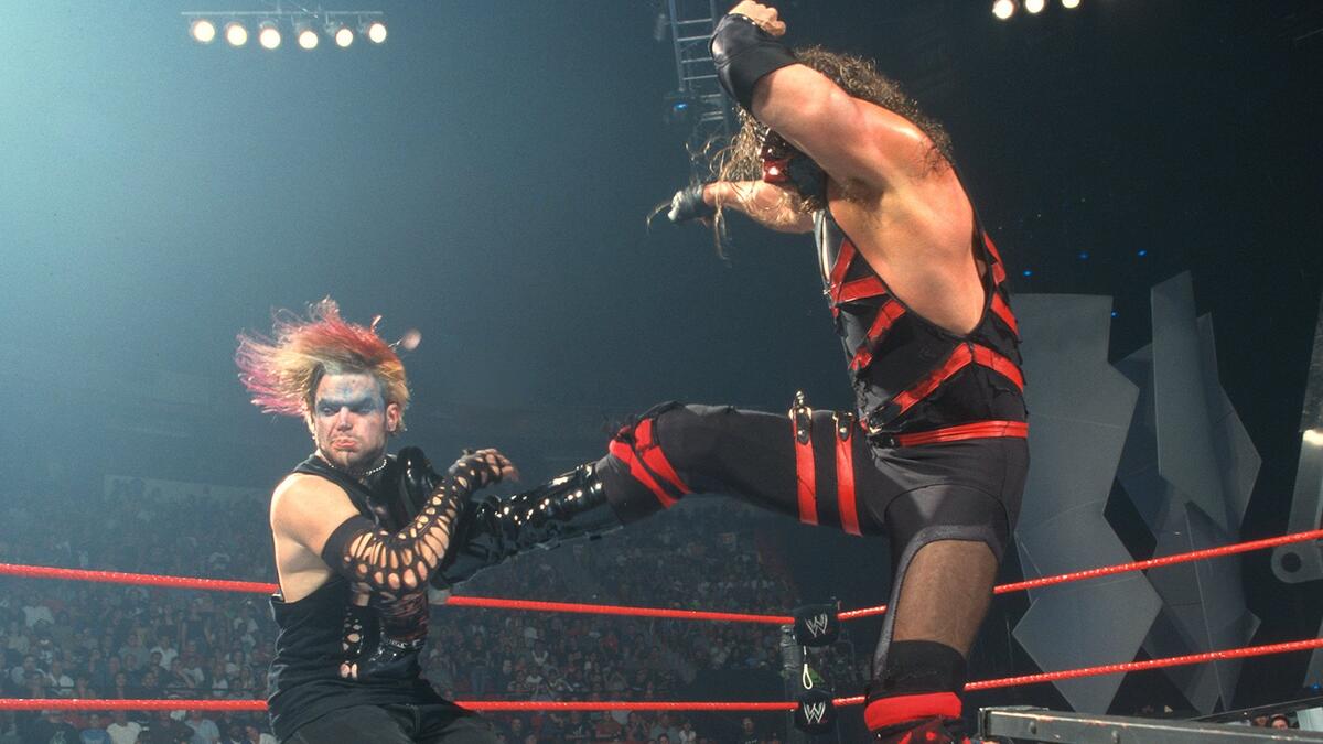 Kane vs. The Dudley Boyz vs. Chris Jericho & Christian vs. Jeff Hardy ...