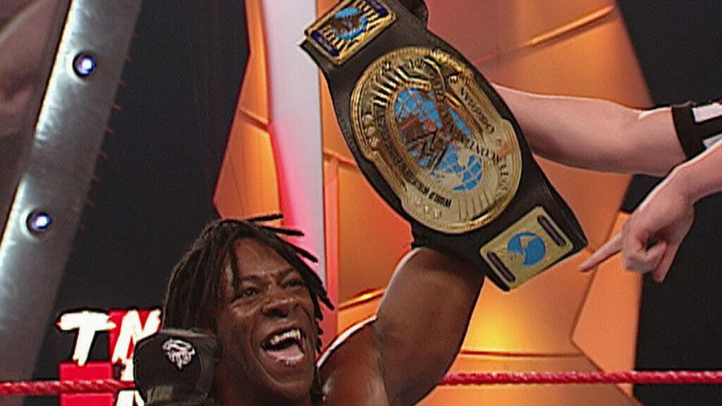 "Booker T vs. Christian - Intercontinental Championship Match: Raw, July 7,  2003"