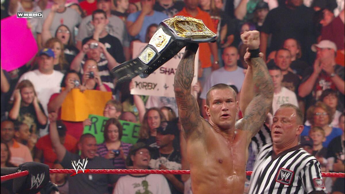 Randy Orton vs. Triple H vs. Big Show vs. John Cena - Fatal 4-Way for the vacant WWE Championship: Raw, June 15, 2009 | WWE