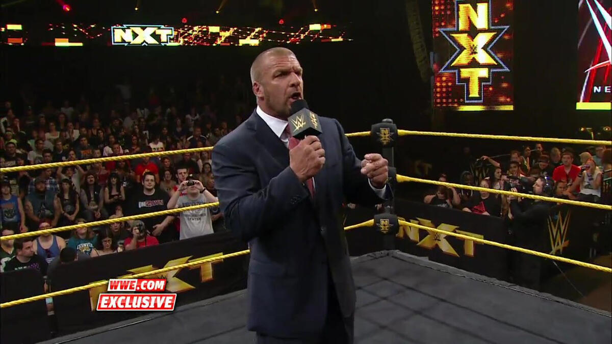 WWE COO Triple H announces a NXT Takeover special: WWE.com Exclusive ...