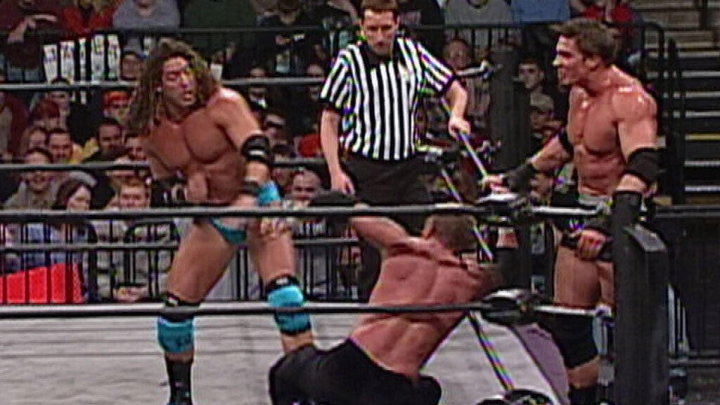 Kevin Nash And Diamond Dallas Page Vs Chuck Palumbo And Sean Ohaire Wcw 