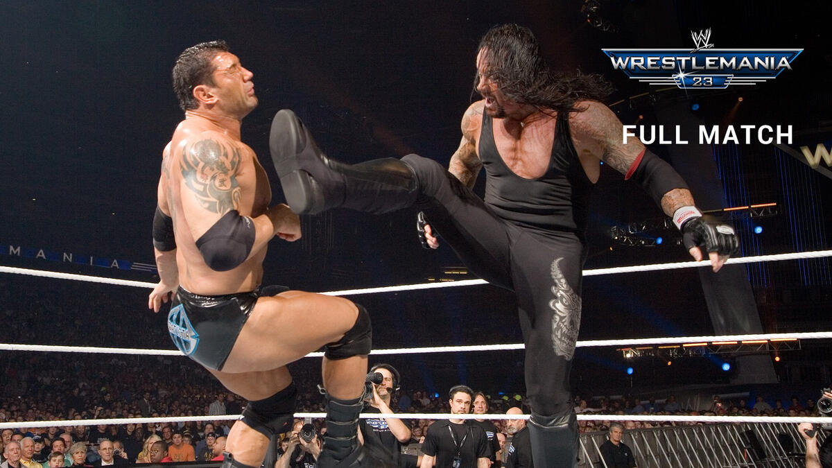 Batista vs. The Undertaker - World Heavyweight Title Match ...
