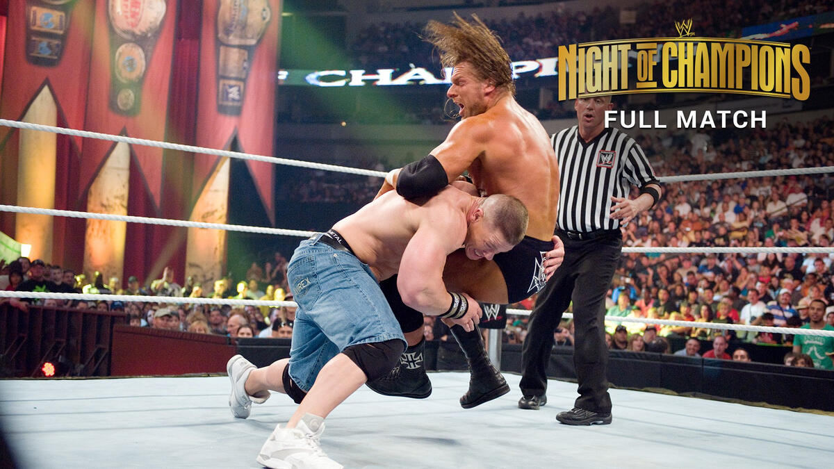 Triple vs. John Cena - WWE Title Match: Night of Champions 2008 (Full match - WWE Network Exclusive)