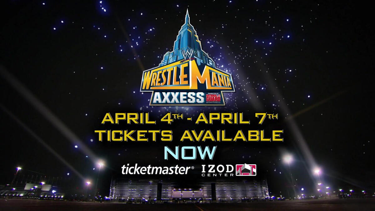 WrestleMania Axxess Tickets Available Now WWE