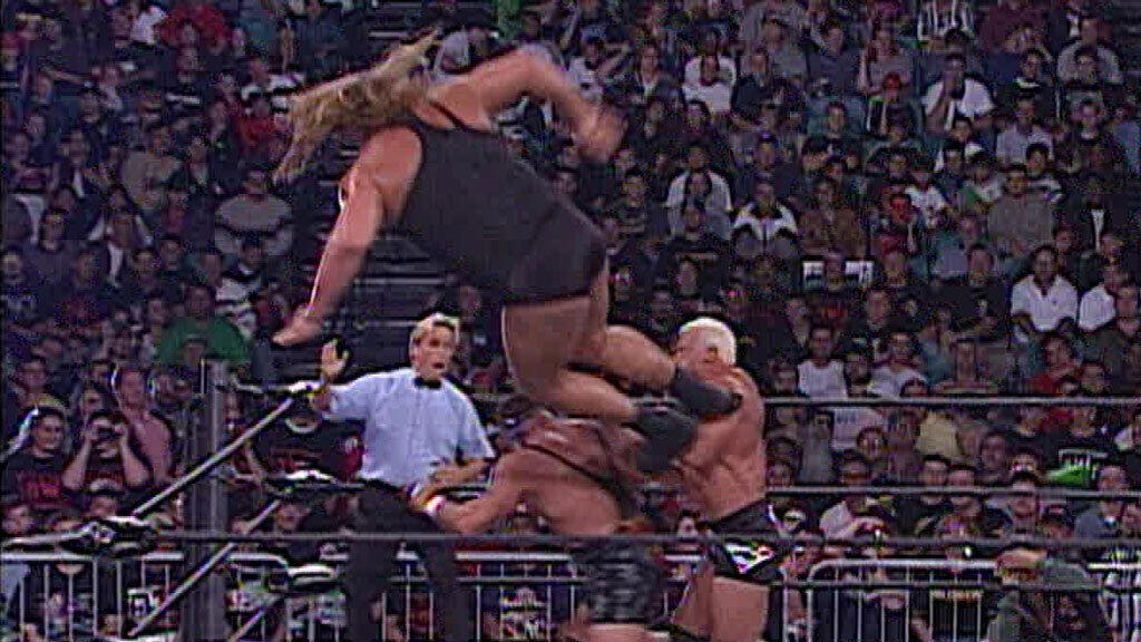 Big Show &amp; Scott Steiner vs. Rick Steiner &amp; Buff Bagwell: Nitro, October 26, 1998 | WWE