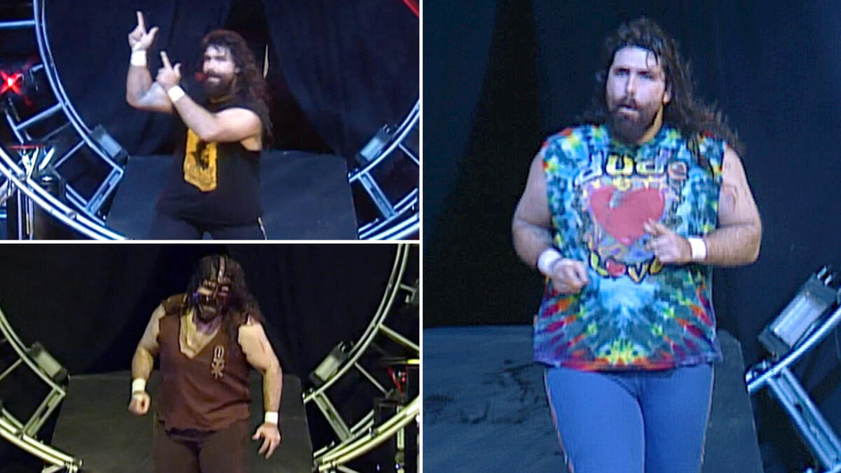 The three faces of Foley enter the 1998 Royal Rumble Match | WWE